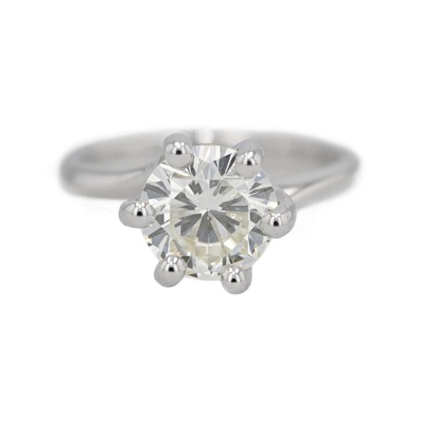 Bague solitaire diamant