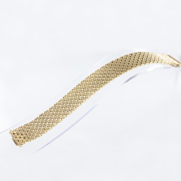 Bracelet manchette or mat
