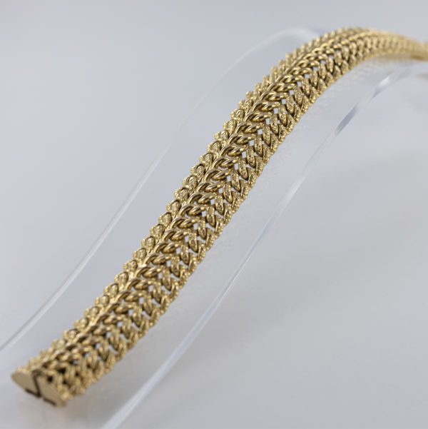 Bracelet maille américaine