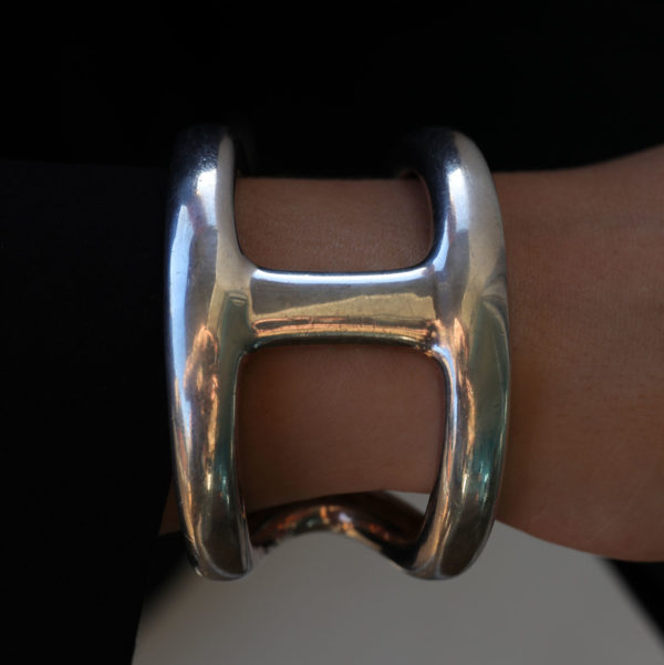 Bracelet Hermès Osmose pour femme en argent