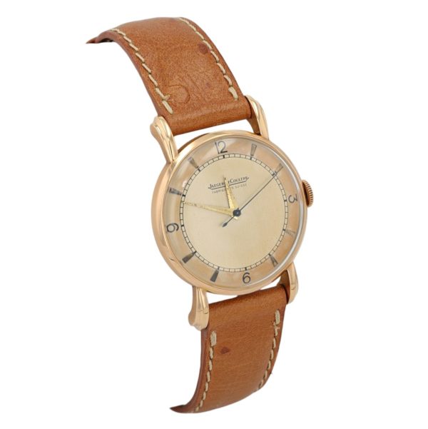 Montre Jaeger-LeCoultre pour homme mouvement mécanique en or jaune 18 carats