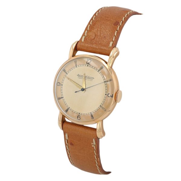 Montre Jaeger-LeCoultre pour homme mouvement mécanique en or jaune 18 carats